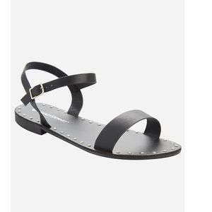 Ashley Stewart Sandal Wide width black